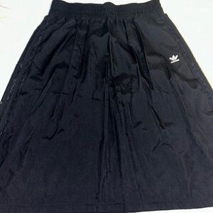Black Adidas skirt see-through on the sides